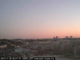 展望カメラtotsucam映像: 戸塚駅周辺から東戸塚方面を望む 2013-11-20(水) dawn