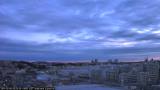 展望カメラtotsucam映像: 戸塚駅周辺から東戸塚方面を望む 2014-02-06(木) dawn