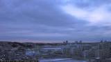 展望カメラtotsucam映像: 戸塚駅周辺から東戸塚方面を望む 2014-02-18(火) dawn