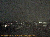 展望カメラtotsucam映像: 戸塚駅周辺から東戸塚方面を望む 2005-10-26(水) dusk