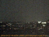展望カメラtotsucam映像: 戸塚駅周辺から東戸塚方面を望む 2006-04-27(木) dusk