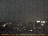 展望カメラtotsucam映像: 戸塚駅周辺から東戸塚方面を望む 2006-09-13(水) dusk