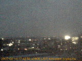 展望カメラtotsucam映像: 戸塚駅周辺から東戸塚方面を望む 2007-02-14(水) dusk
