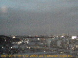 展望カメラtotsucam映像: 戸塚駅周辺から東戸塚方面を望む 2007-03-17(土) dusk