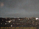 展望カメラtotsucam映像: 戸塚駅周辺から東戸塚方面を望む 2007-03-20(火) dusk