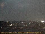 展望カメラtotsucam映像: 戸塚駅周辺から東戸塚方面を望む 2007-04-13(金) dusk