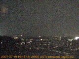 展望カメラtotsucam映像: 戸塚駅周辺から東戸塚方面を望む 2007-07-19(木) dusk