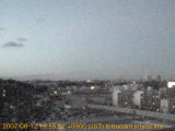 展望カメラtotsucam映像: 戸塚駅周辺から東戸塚方面を望む 2007-08-12(日) dusk