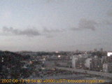 展望カメラtotsucam映像: 戸塚駅周辺から東戸塚方面を望む 2007-08-13(月) dusk