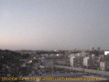 展望カメラtotsucam映像: 戸塚駅周辺から東戸塚方面を望む 2007-08-14(火) dusk