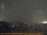 展望カメラtotsucam映像: 戸塚駅周辺から東戸塚方面を望む 2007-08-29(水) dusk