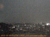 展望カメラtotsucam映像: 戸塚駅周辺から東戸塚方面を望む 2007-10-16(火) dusk