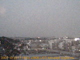展望カメラtotsucam映像: 戸塚駅周辺から東戸塚方面を望む 2007-10-23(火) dusk