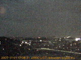 展望カメラtotsucam映像: 戸塚駅周辺から東戸塚方面を望む 2007-11-01(木) dusk