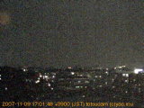 展望カメラtotsucam映像: 戸塚駅周辺から東戸塚方面を望む 2007-11-09(金) dusk