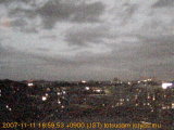 展望カメラtotsucam映像: 戸塚駅周辺から東戸塚方面を望む 2007-11-11(日) dusk