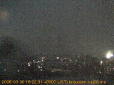 展望カメラtotsucam映像: 戸塚駅周辺から東戸塚方面を望む 2008-03-30(日) dusk