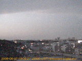 展望カメラtotsucam映像: 戸塚駅周辺から東戸塚方面を望む 2008-08-07(木) dusk
