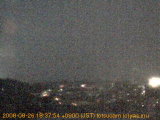 展望カメラtotsucam映像: 戸塚駅周辺から東戸塚方面を望む 2008-08-26(火) dusk