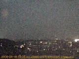展望カメラtotsucam映像: 戸塚駅周辺から東戸塚方面を望む 2008-09-18(木) dusk