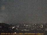展望カメラtotsucam映像: 戸塚駅周辺から東戸塚方面を望む 2008-09-29(月) dusk