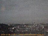 展望カメラtotsucam映像: 戸塚駅周辺から東戸塚方面を望む 2008-10-08(水) dusk