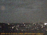 展望カメラtotsucam映像: 戸塚駅周辺から東戸塚方面を望む 2008-10-10(金) dusk