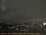 展望カメラtotsucam映像: 戸塚駅周辺から東戸塚方面を望む 2009-01-30(金) dusk