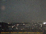 展望カメラtotsucam映像: 戸塚駅周辺から東戸塚方面を望む 2009-04-01(水) dusk