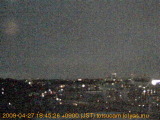 展望カメラtotsucam映像: 戸塚駅周辺から東戸塚方面を望む 2009-04-27(月) dusk