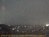 展望カメラtotsucam映像: 戸塚駅周辺から東戸塚方面を望む 2009-07-02(木) dusk