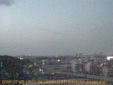 展望カメラtotsucam映像: 戸塚駅周辺から東戸塚方面を望む 2009-07-05(日) dusk