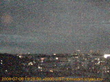 展望カメラtotsucam映像: 戸塚駅周辺から東戸塚方面を望む 2009-07-08(水) dusk