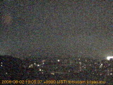展望カメラtotsucam映像: 戸塚駅周辺から東戸塚方面を望む 2009-08-02(日) dusk