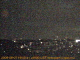 展望カメラtotsucam映像: 戸塚駅周辺から東戸塚方面を望む 2009-08-07(金) dusk