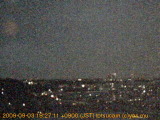 展望カメラtotsucam映像: 戸塚駅周辺から東戸塚方面を望む 2009-09-03(木) dusk