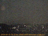 展望カメラtotsucam映像: 戸塚駅周辺から東戸塚方面を望む 2009-09-15(火) dusk