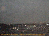 展望カメラtotsucam映像: 戸塚駅周辺から東戸塚方面を望む 2009-09-23(水) dusk