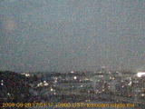 展望カメラtotsucam映像: 戸塚駅周辺から東戸塚方面を望む 2009-09-28(月) dusk