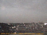 展望カメラtotsucam映像: 戸塚駅周辺から東戸塚方面を望む 2009-10-01(木) dusk