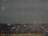 展望カメラtotsucam映像: 戸塚駅周辺から東戸塚方面を望む 2009-11-01(日) dusk