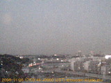 展望カメラtotsucam映像: 戸塚駅周辺から東戸塚方面を望む 2009-11-06(金) dusk