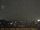 展望カメラtotsucam映像: 戸塚駅周辺から東戸塚方面を望む 2009-12-05(土) dusk