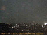 展望カメラtotsucam映像: 戸塚駅周辺から東戸塚方面を望む 2009-12-11(金) dusk