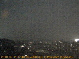 展望カメラtotsucam映像: 戸塚駅周辺から東戸塚方面を望む 2010-02-11(木) dusk
