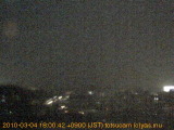 展望カメラtotsucam映像: 戸塚駅周辺から東戸塚方面を望む 2010-03-04(木) dusk