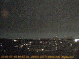 展望カメラtotsucam映像: 戸塚駅周辺から東戸塚方面を望む 2010-05-15(土) dusk