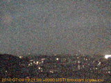 展望カメラtotsucam映像: 戸塚駅周辺から東戸塚方面を望む 2010-07-04(日) dusk