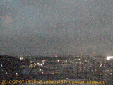 展望カメラtotsucam映像: 戸塚駅周辺から東戸塚方面を望む 2010-07-07(水) dusk