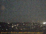 展望カメラtotsucam映像: 戸塚駅周辺から東戸塚方面を望む 2010-07-11(日) dusk